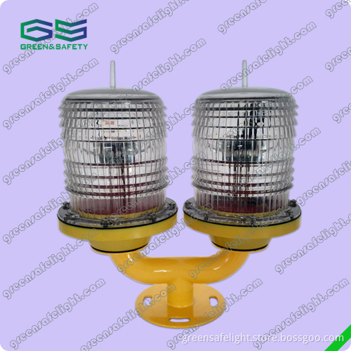 GS-Ls/T Low-Intensity Double Solar Powered Aircraft Warning Light